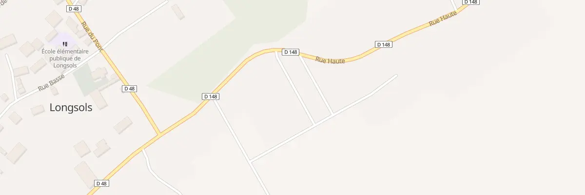 Plan du 11 Rue Haute à Longsols
