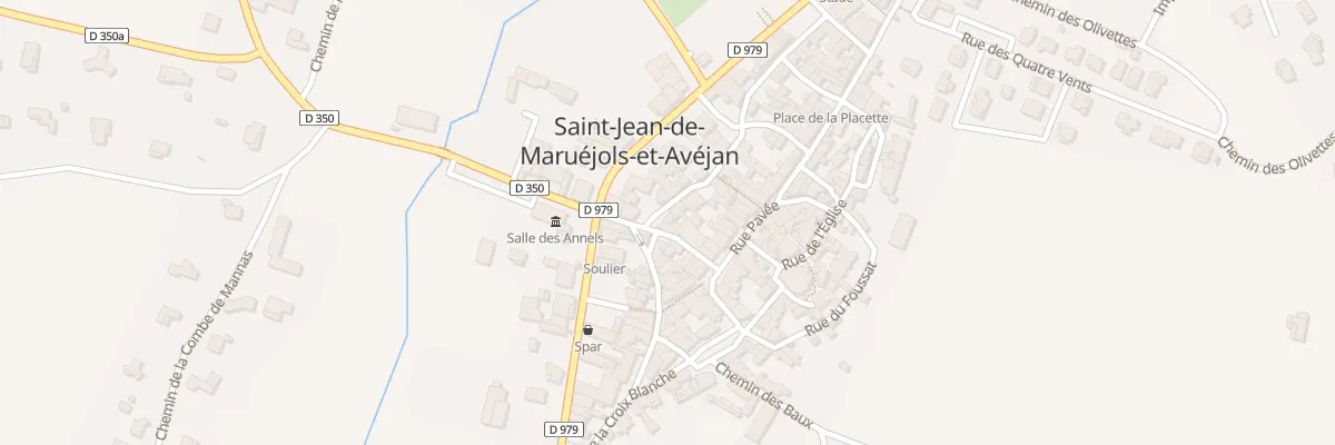 Plan du 2 Pl des Annels à Saint-Jean-de-Maruéjols-et-Avéjan