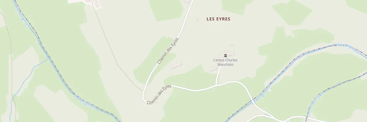 Plan du 6027 Les Eyres au Chambon-sur-Lignon