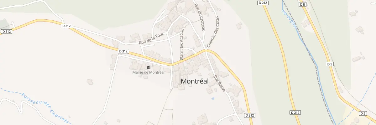 Plan du 44 Rte de Largentiere à Montréal