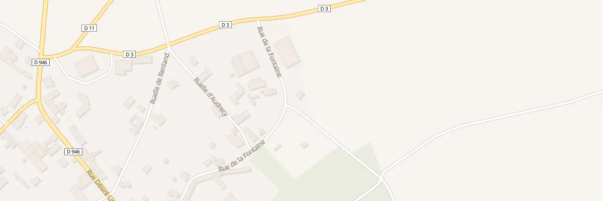 Plan du 340 Rue de la Fontaine à Écly