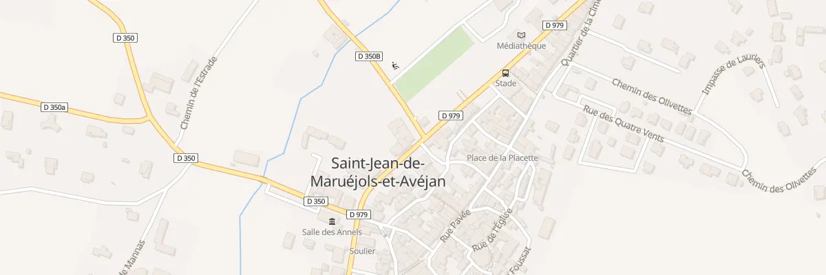 Plan du 35 Rte Nationale à Saint-Jean-de-Maruéjols-et-Avéjan