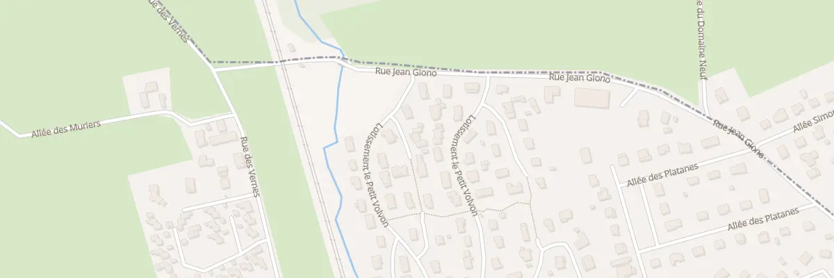 Plan du 72 Lot le Petit Volvon à Veauche