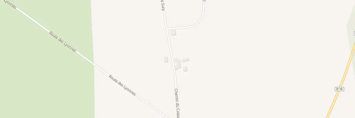 Plan du 785 Che du Coteau à Saint-Cyr-les-Vignes