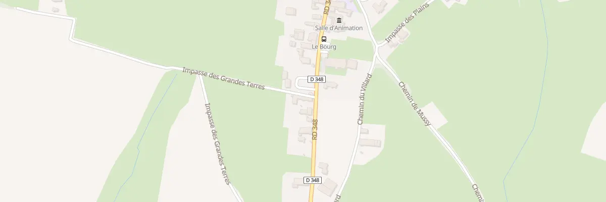 Plan du 721 Rte Rd 348 à Chassigny-sous-Dun
