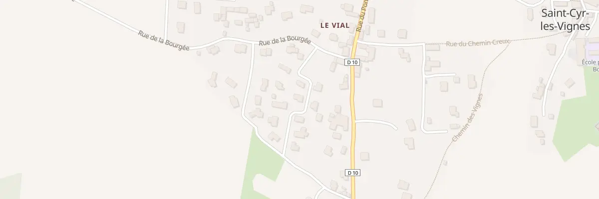 Plan du 102 Che de la Plaine des Vignes à Saint-Cyr-les-Vignes