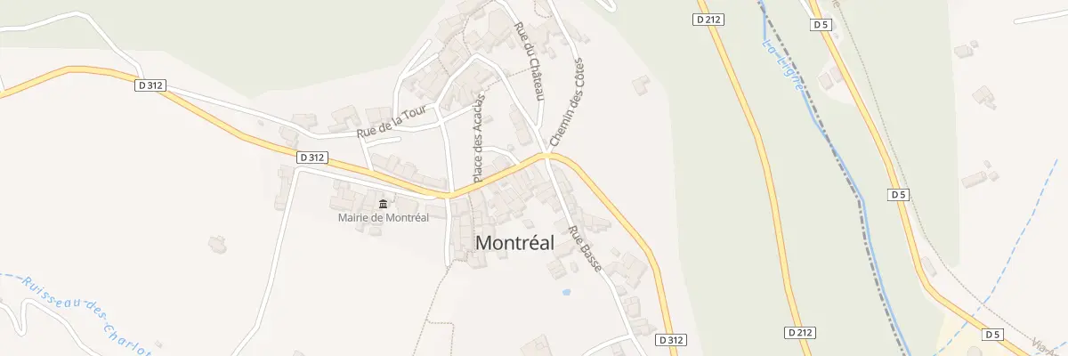 Plan du 82 Rte de Largentiere à Montréal