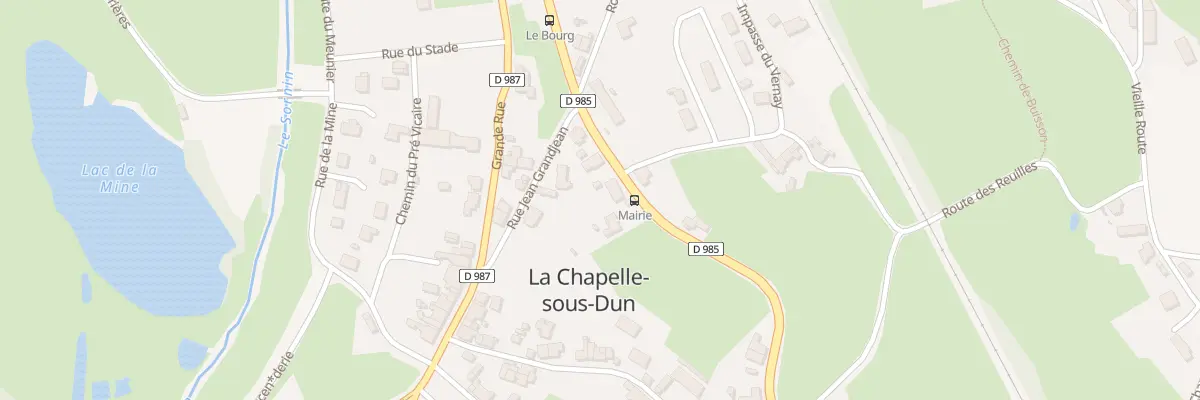Plan du 490 Rte de Chauffailles à La Chapelle-sous-Dun