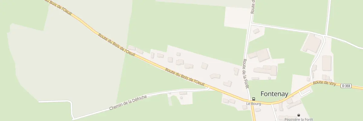 Plan du 5034 La Defriche à Fontenay