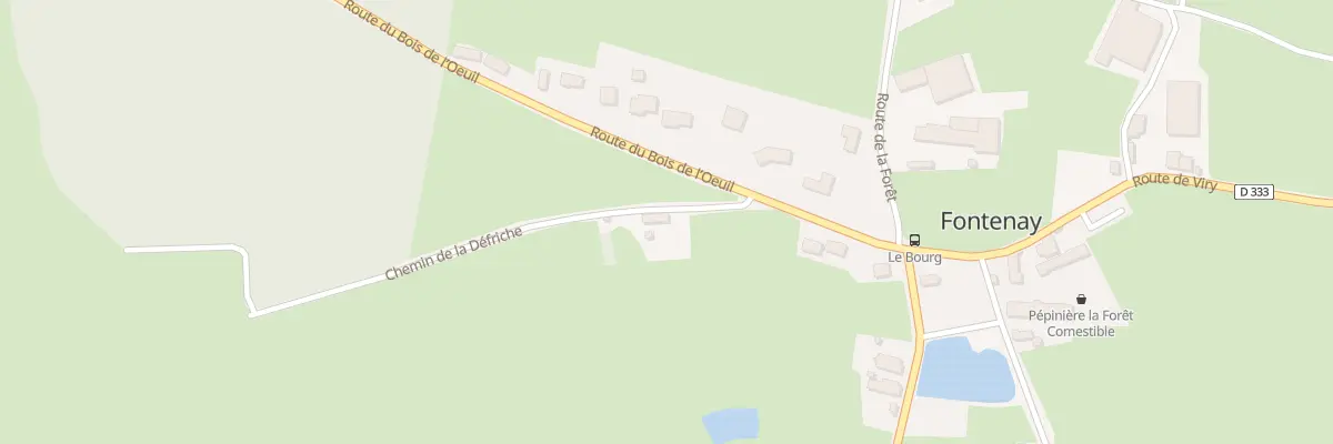 Plan du 65 Che de la Défriche à Fontenay