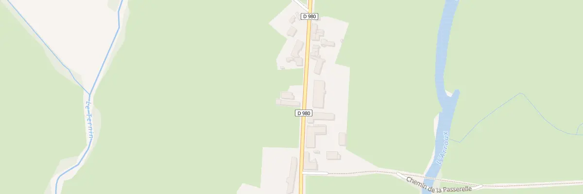 Plan du 59 Rte de Saulieu à Autun