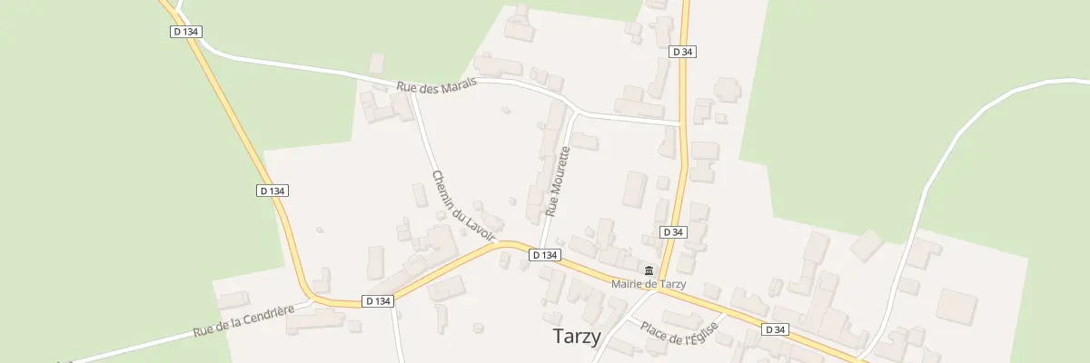 Plan du 5031 Le Village à Tarzy