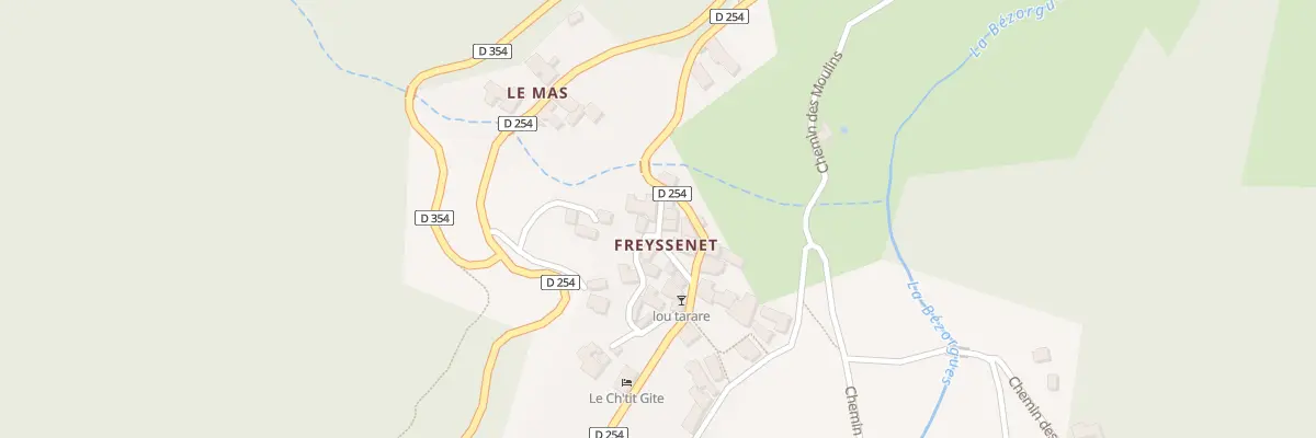 Plan du 59 Rue de la Chapelle à Labastide-sur-Bésorgues