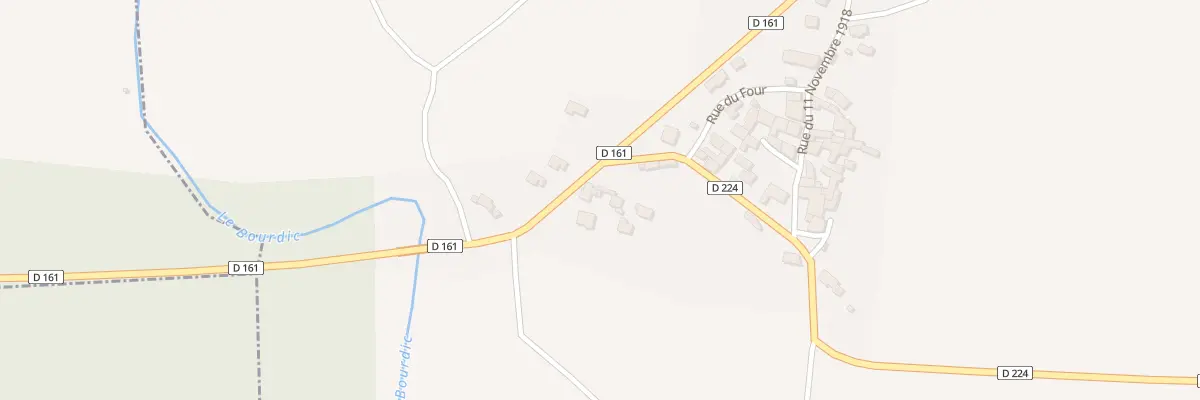 Plan du 323A Rte de Saint Maurice à Foissac