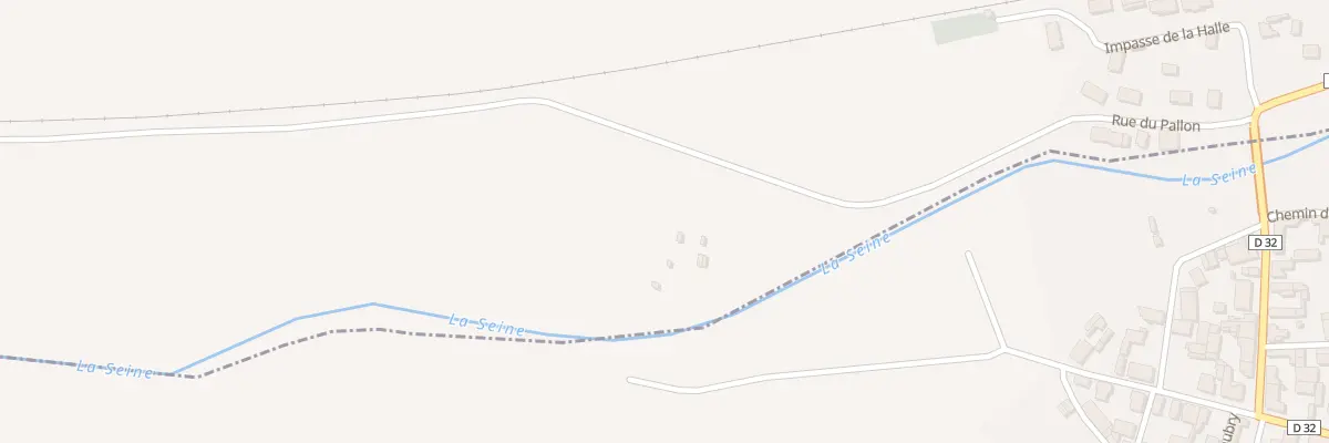 Plan du 18 Rue du Pallon à Courtenot