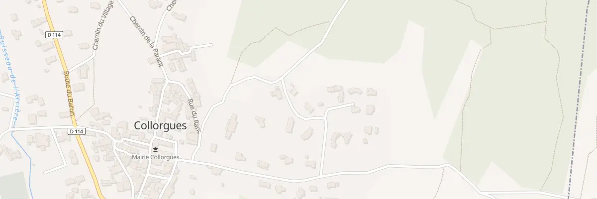 Plan du 5197 Che du Bosc à Collorgues