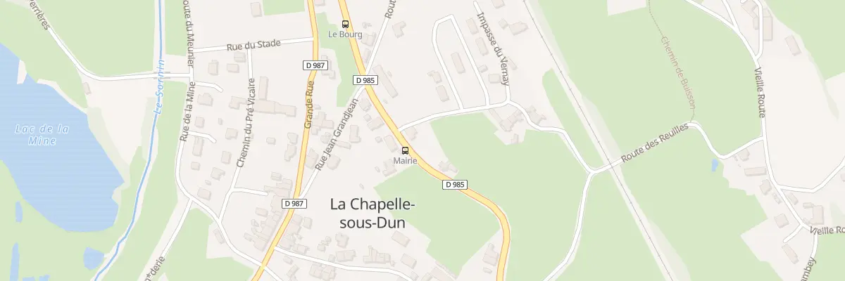 Plan du 20 Rte du Vernay à La Chapelle-sous-Dun