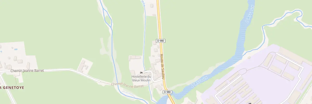 Plan du 9 Rte de Saulieu à Autun