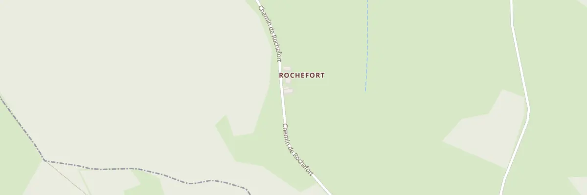 Plan de Rochefort à Sainte-Colombe-sur-Gand