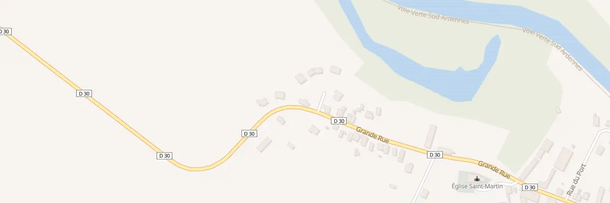Plan du 30 Gr Grande Rue à Nanteuil-sur-Aisne