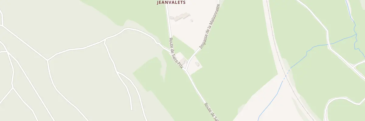 Plan du 1145 Rte de Saint Prix à Dyo