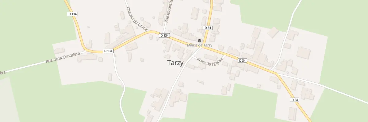 Plan du 5016 Le Village à Tarzy