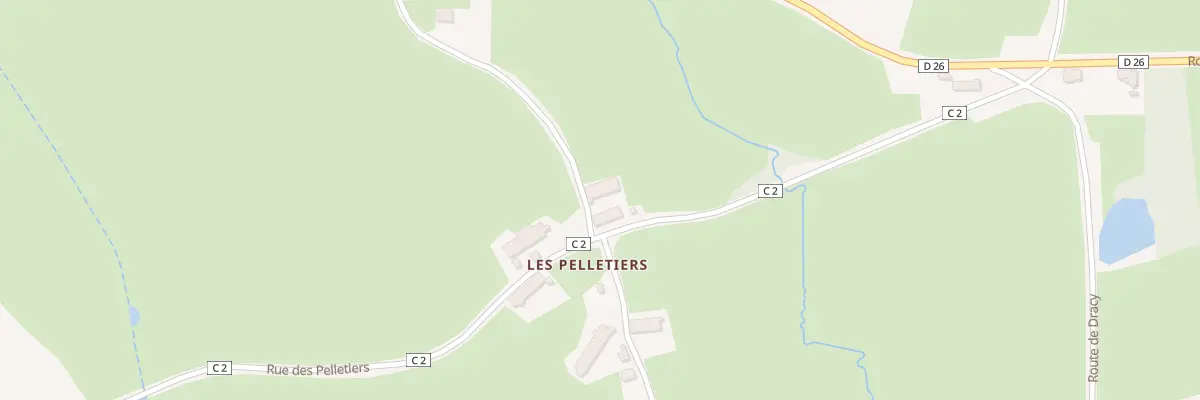 Plan du 1789 Rue des Pelletiers à Reclesne