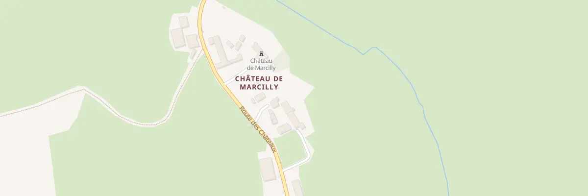 Plan du 5072 Chateau de Marcilly à Marcilly-la-Gueurce