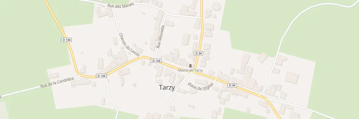 Plan du 5042 Le Village à Tarzy