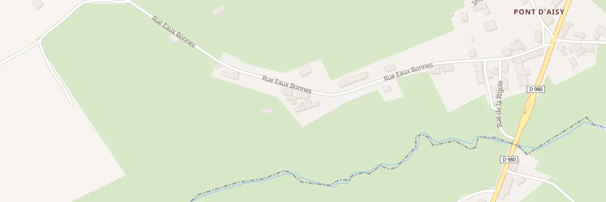 Plan du 10A Rue Eaux Bonnes à Aisy-sous-Thil