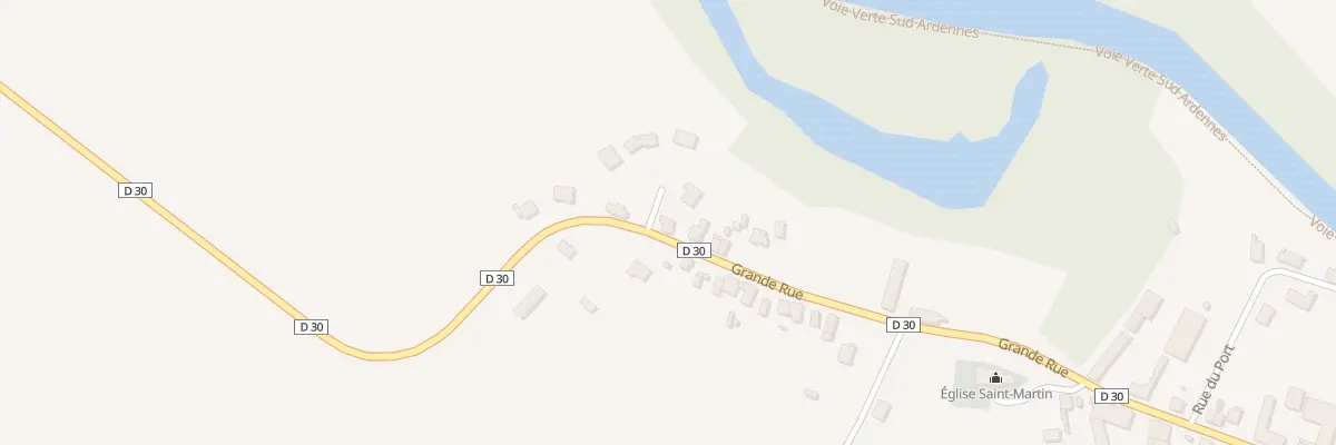 Plan du 5034 Le Village à Nanteuil-sur-Aisne