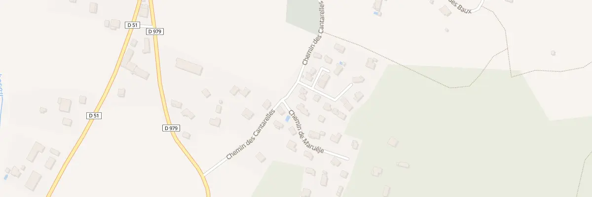 Plan du 429B Che des Cantarelles à Saint-Jean-de-Maruéjols-et-Avéjan