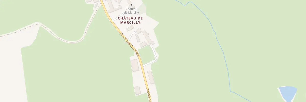 Plan du 5071 Chateau de Marcilly à Marcilly-la-Gueurce