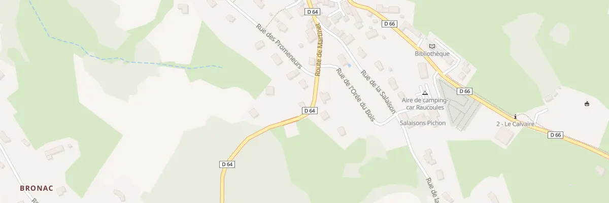 Plan du 12 Rte de Martinet à Raucoules