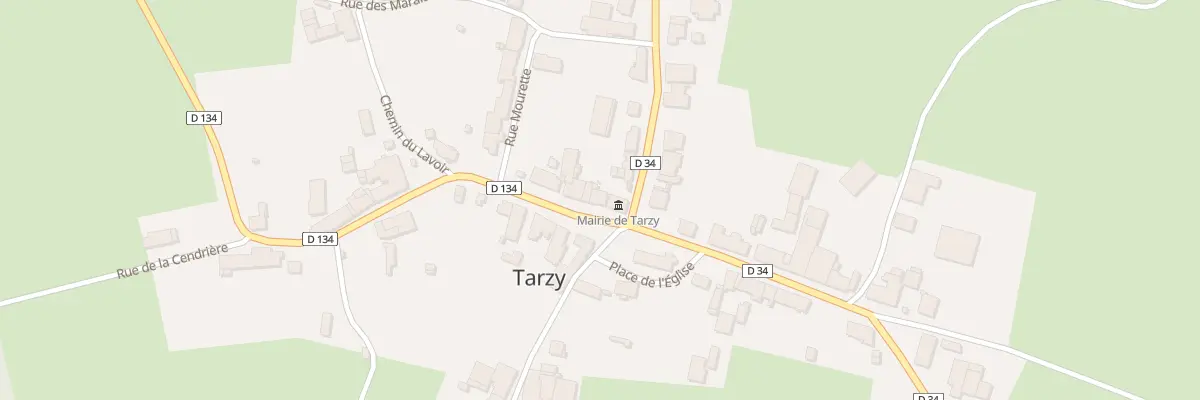 Plan du 5040 Le Village à Tarzy