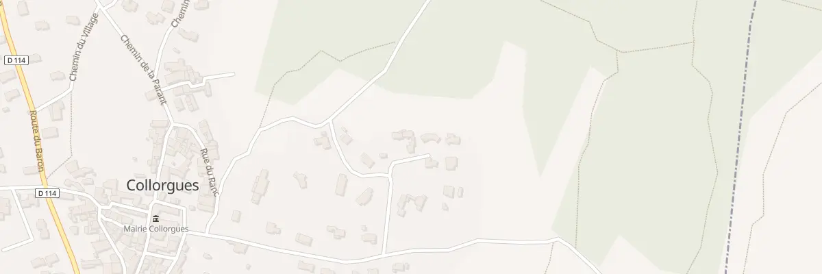 Plan du 5264 Imp du Bosc à Collorgues