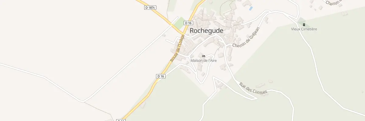 Plan du 4 Rue du Porche à Rochegude