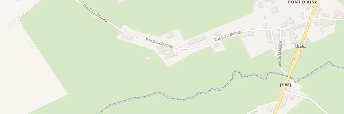 Plan du 10C Rue Eaux Bonnes à Aisy-sous-Thil