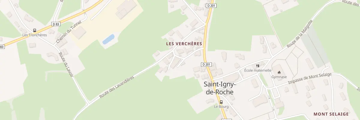 Plan du 5141 Les Vercheres à Saint-Igny-de-Roche