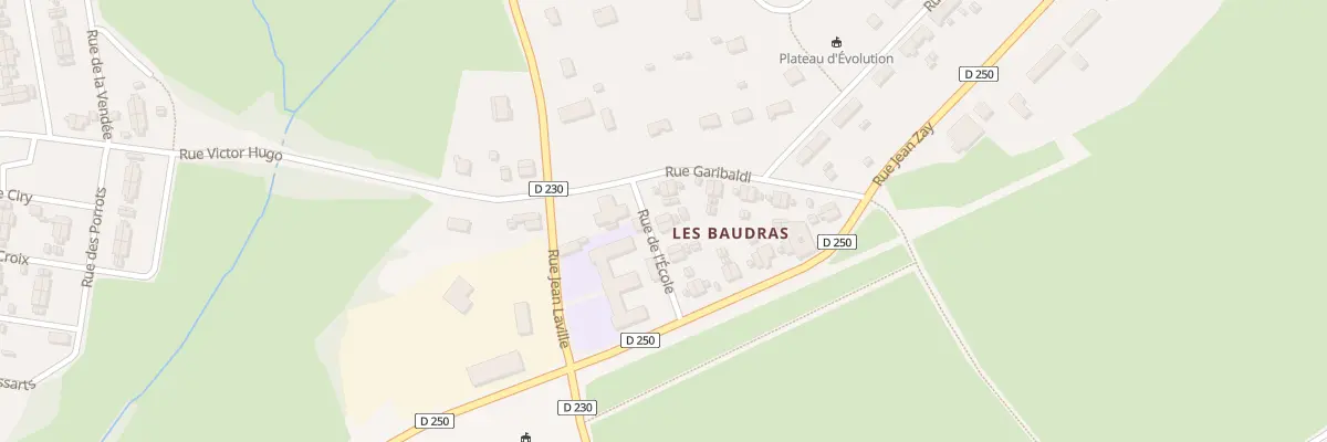 Plan du 1A Rue de l’Ecole à Sanvignes-les-Mines