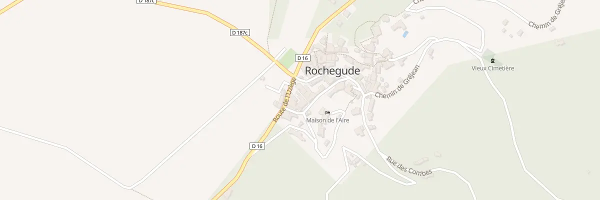 Plan du 3 Rue du Porche à Rochegude