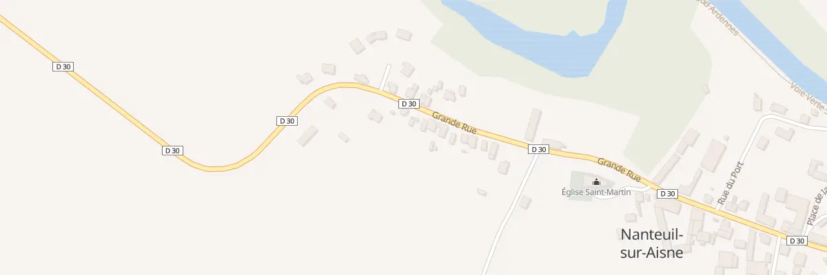 Plan du 5029 Le-Village à Nanteuil-sur-Aisne