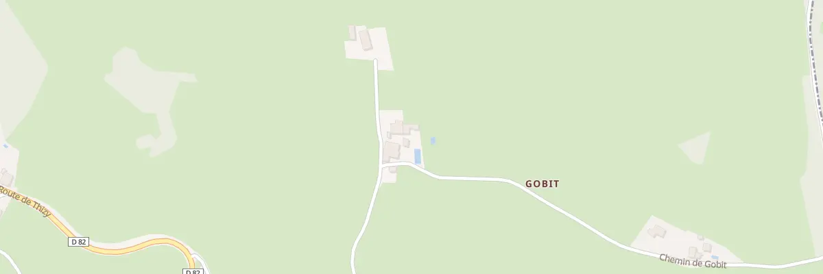 Plan du 292 Che de Gobit à La Gresle
