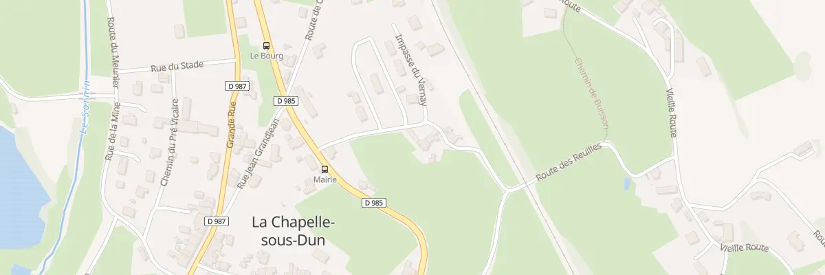 Plan du 110 Rte du Vernay à La Chapelle-sous-Dun