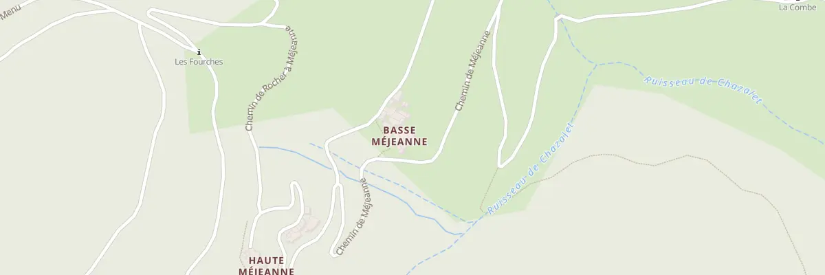 Plan du 5021B Basse Mejeanne à Chazeaux