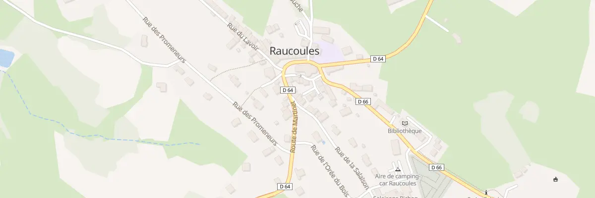 Plan du 1 Rue de la Salaison à Raucoules