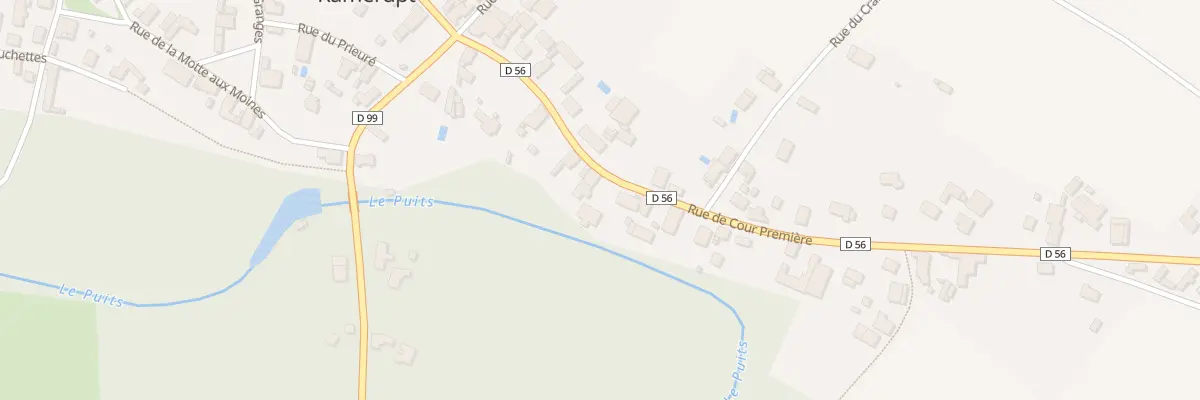 Plan du 8 Rue de Cour Première à Ramerupt