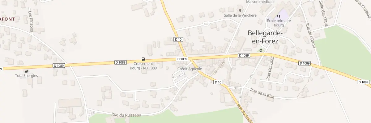 Plan du 369 Av des Farges à Bellegarde-en-Forez