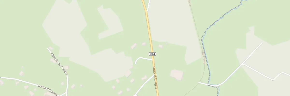 Plan du 450 Rte d’Aulagny à Raucoules