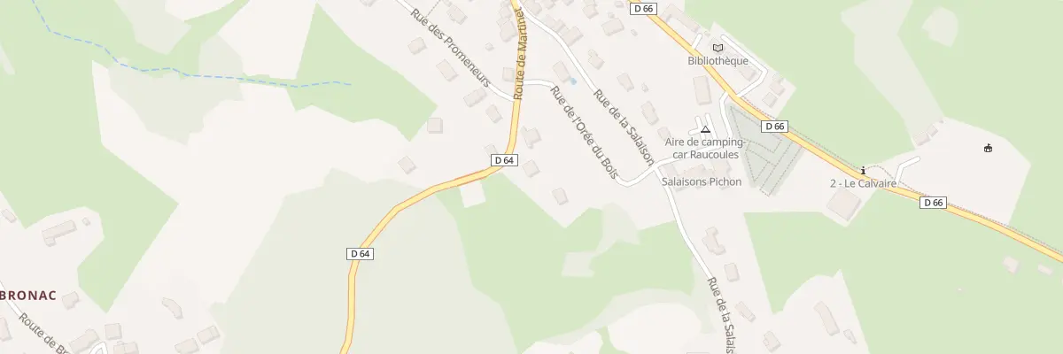 Plan du 9 Rte de Martinet à Raucoules